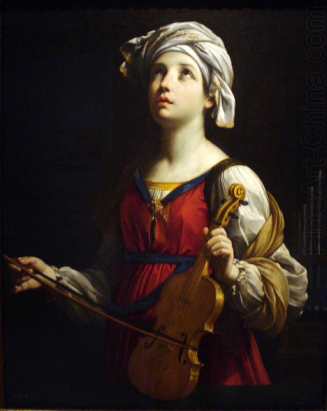 Guido Reni Saint Cecilia china oil painting image